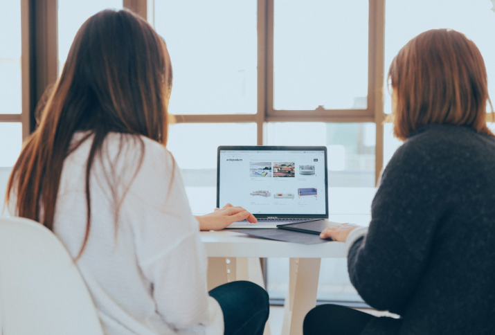 Women validating graphics